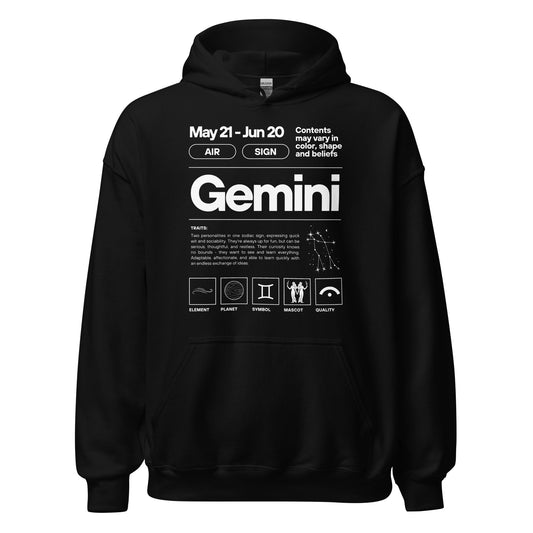 101 Gemini Hoodie