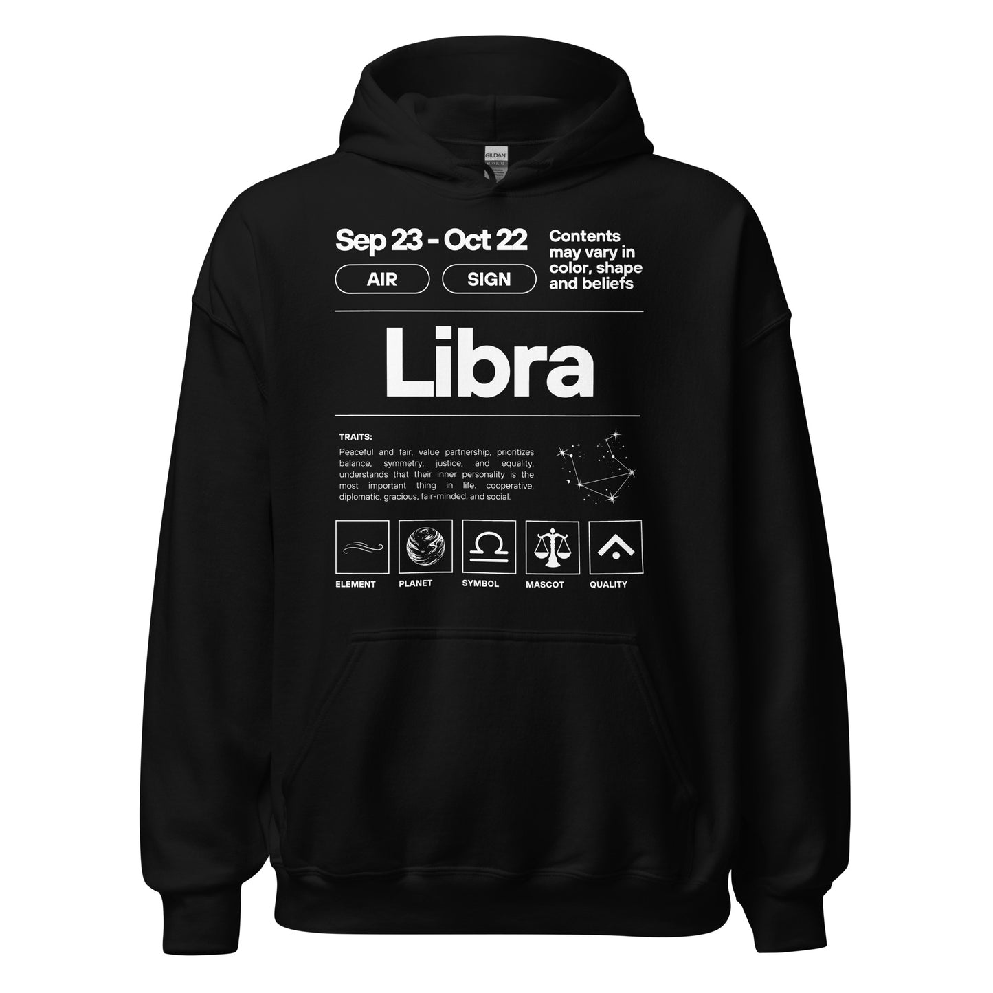 101 Libra Hoodie