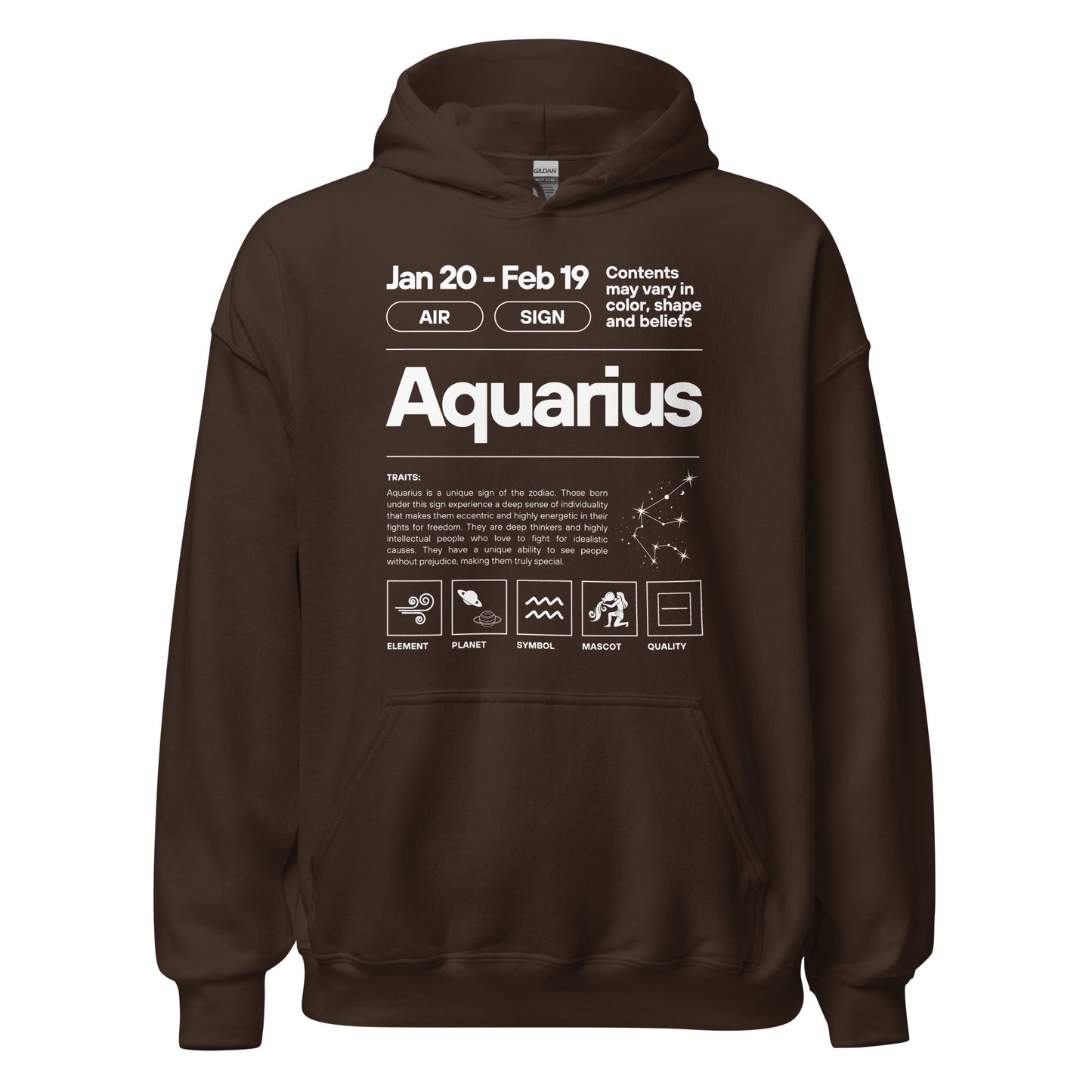 101 Aquarius Hoodie