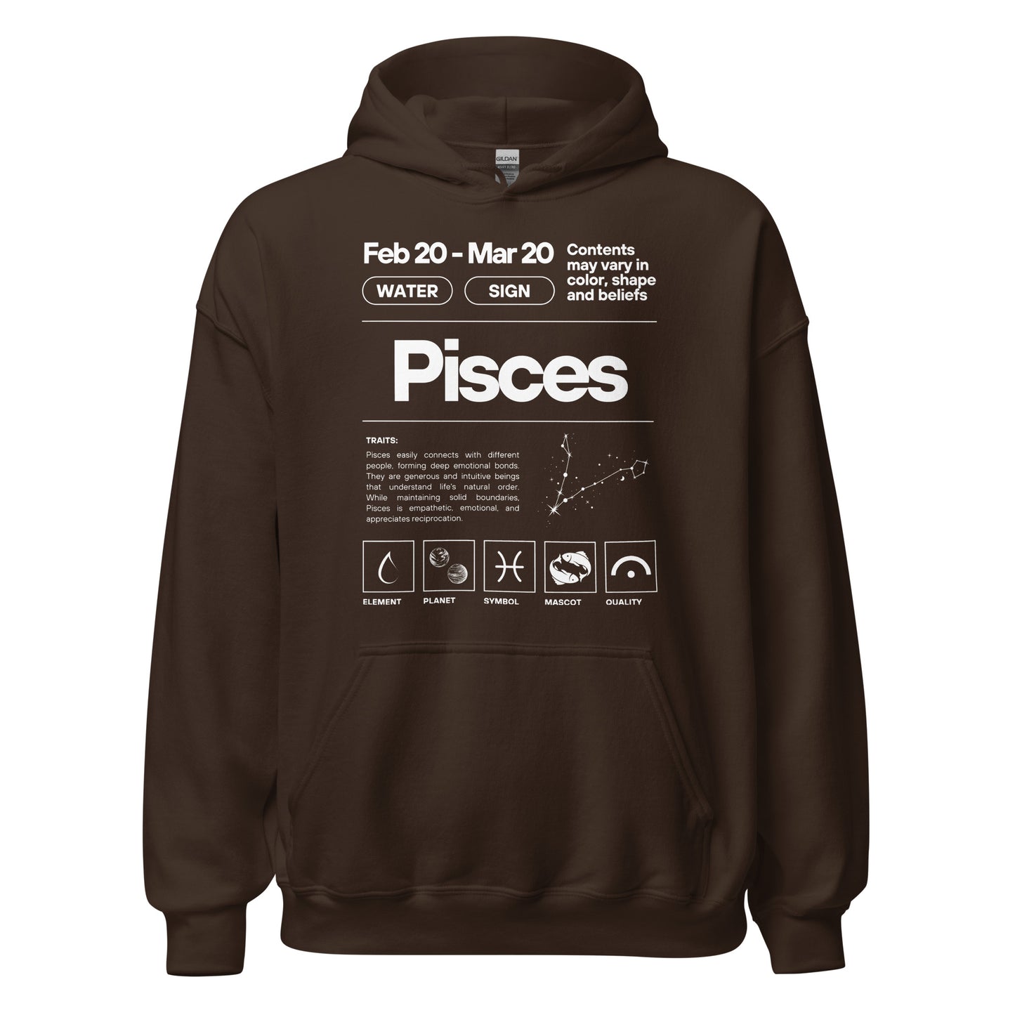 101 Pisces Hoodie