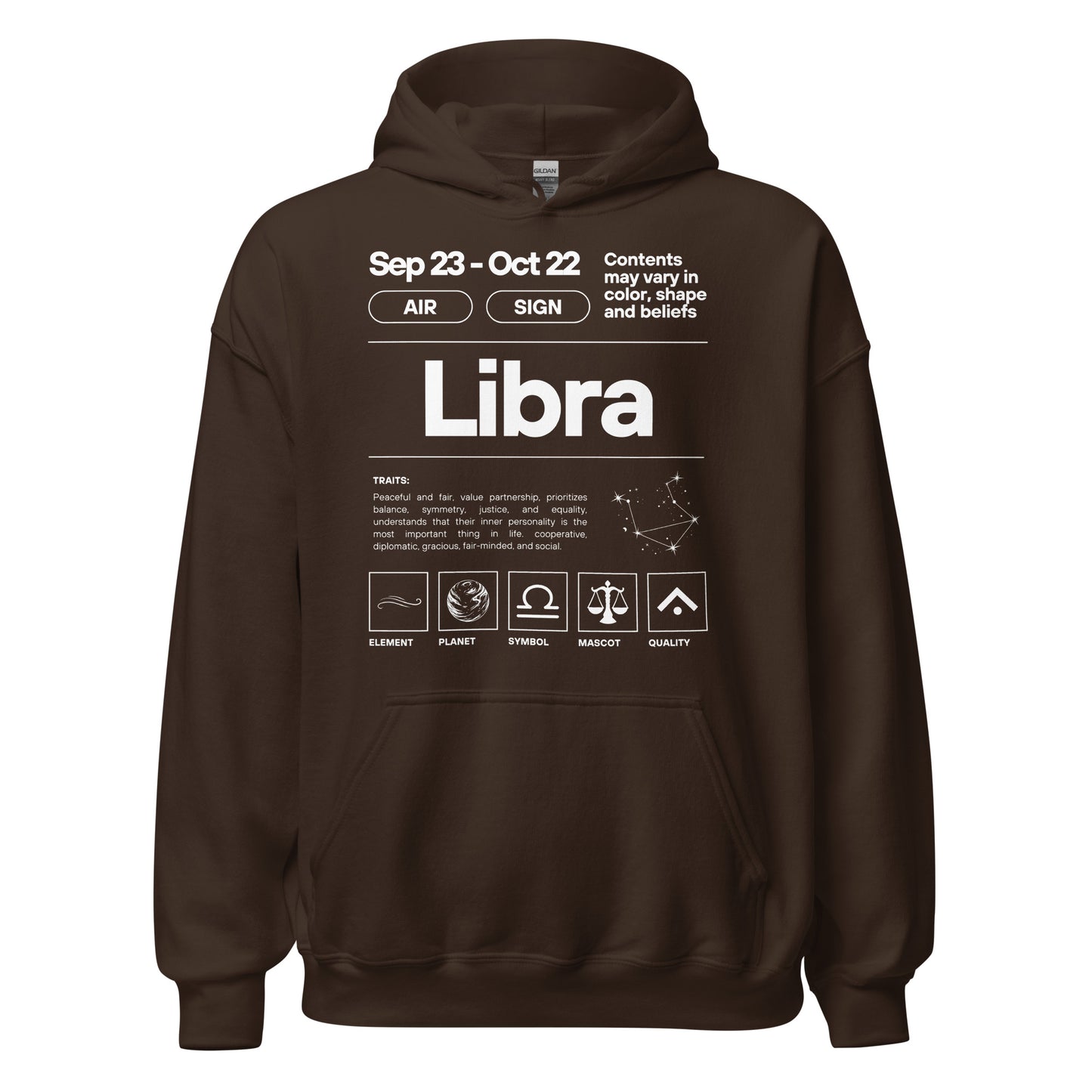 101 Libra Hoodie