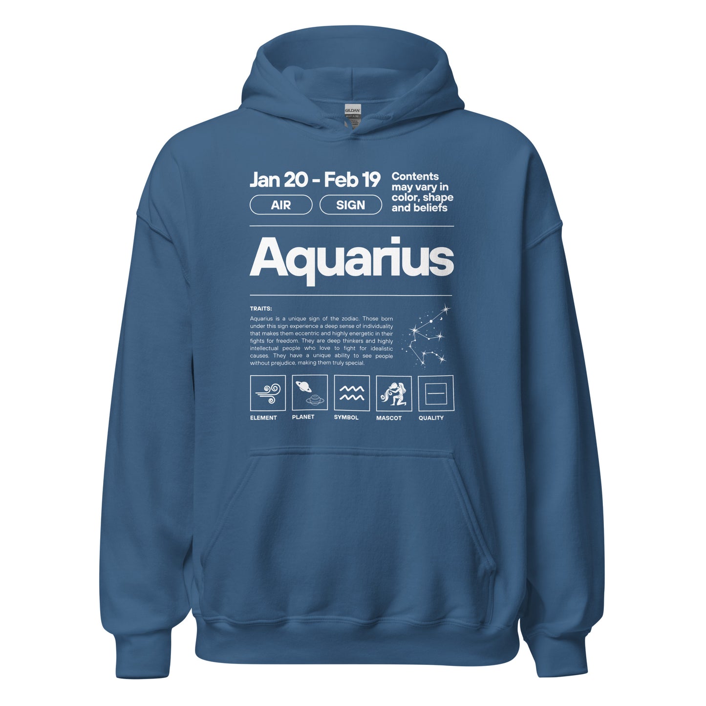 101 Aquarius Hoodie