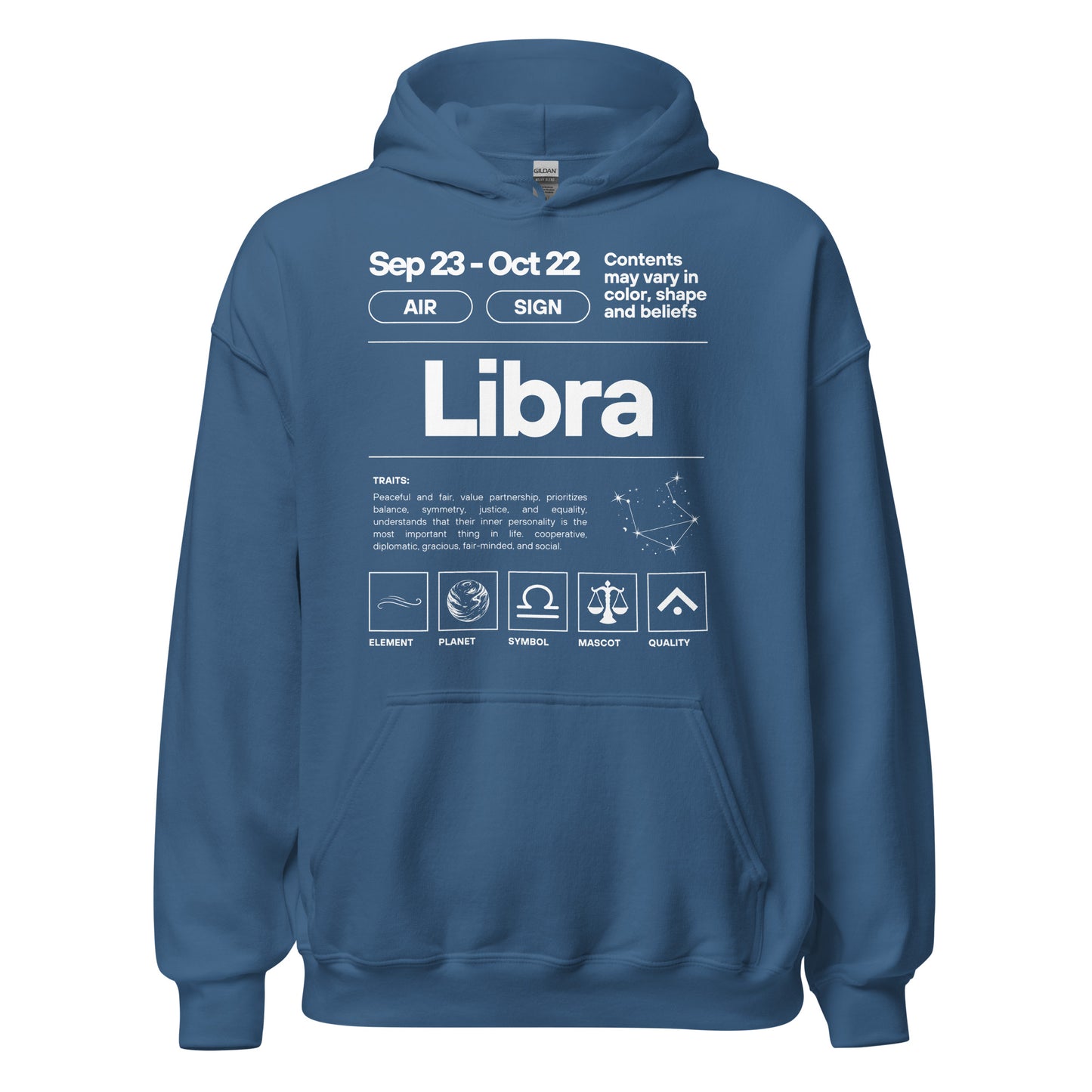 101 Libra Hoodie