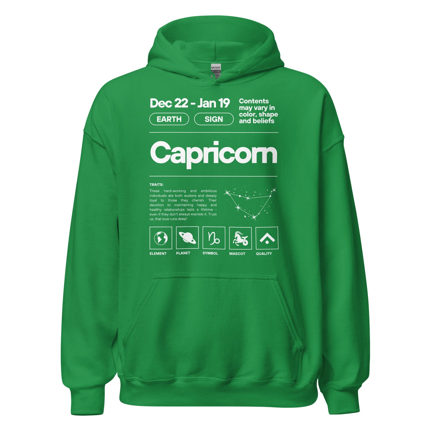 101 Capricorn Hoodie