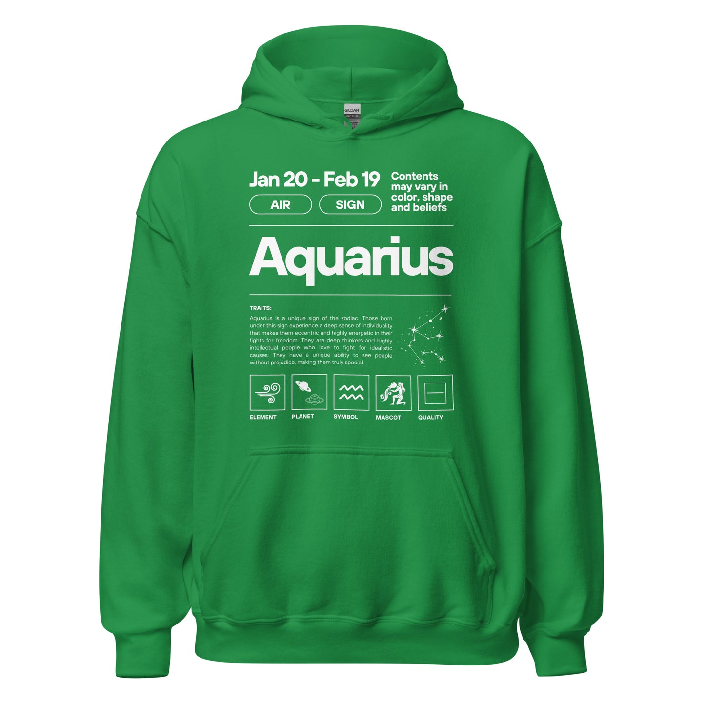 101 Aquarius Hoodie