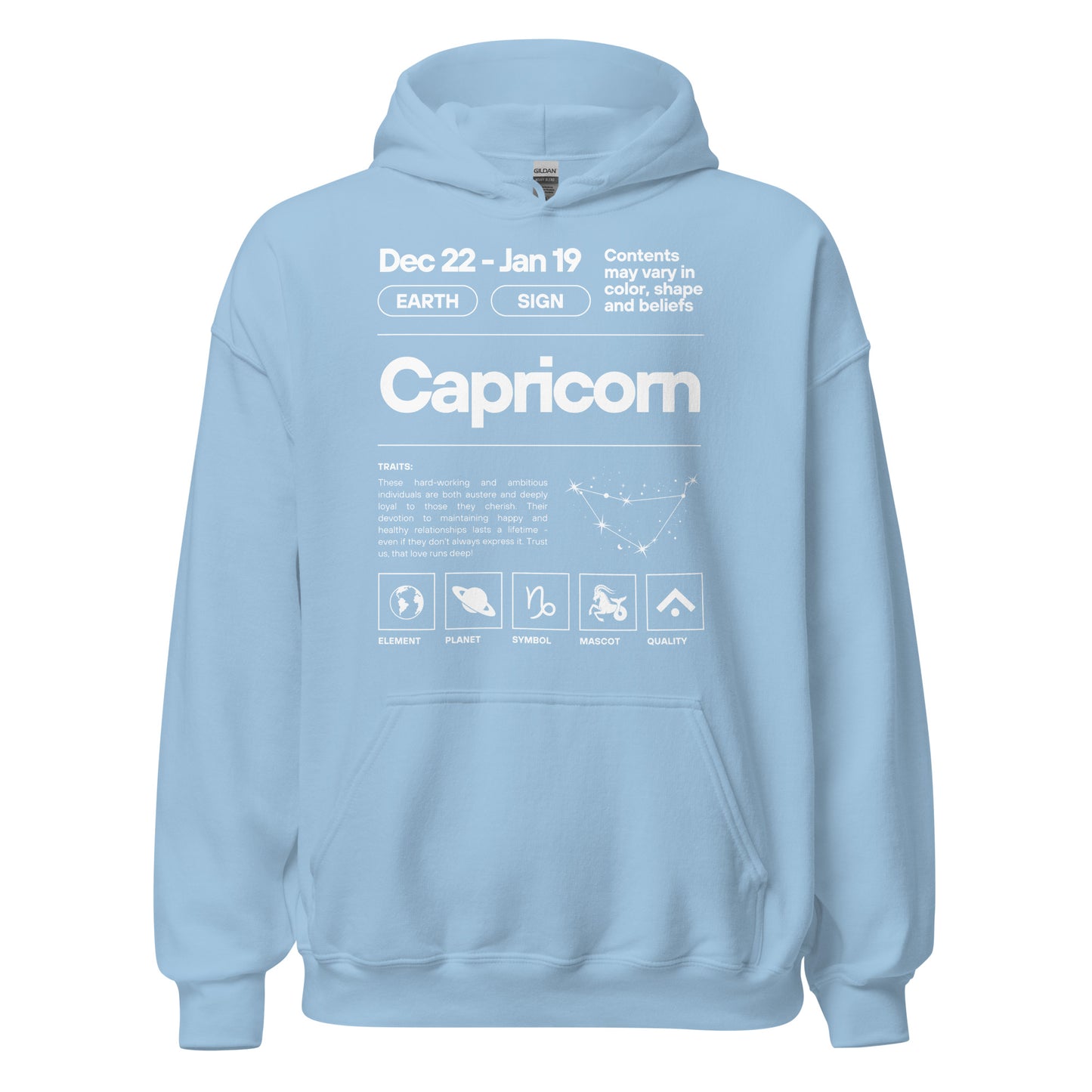 101 Capricorn Hoodie