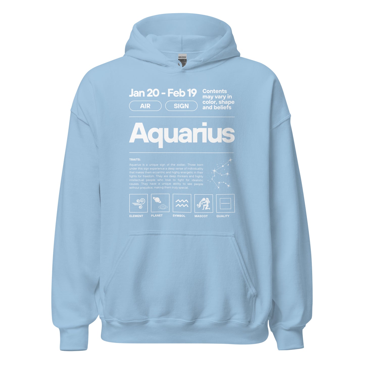 101 Aquarius Hoodie