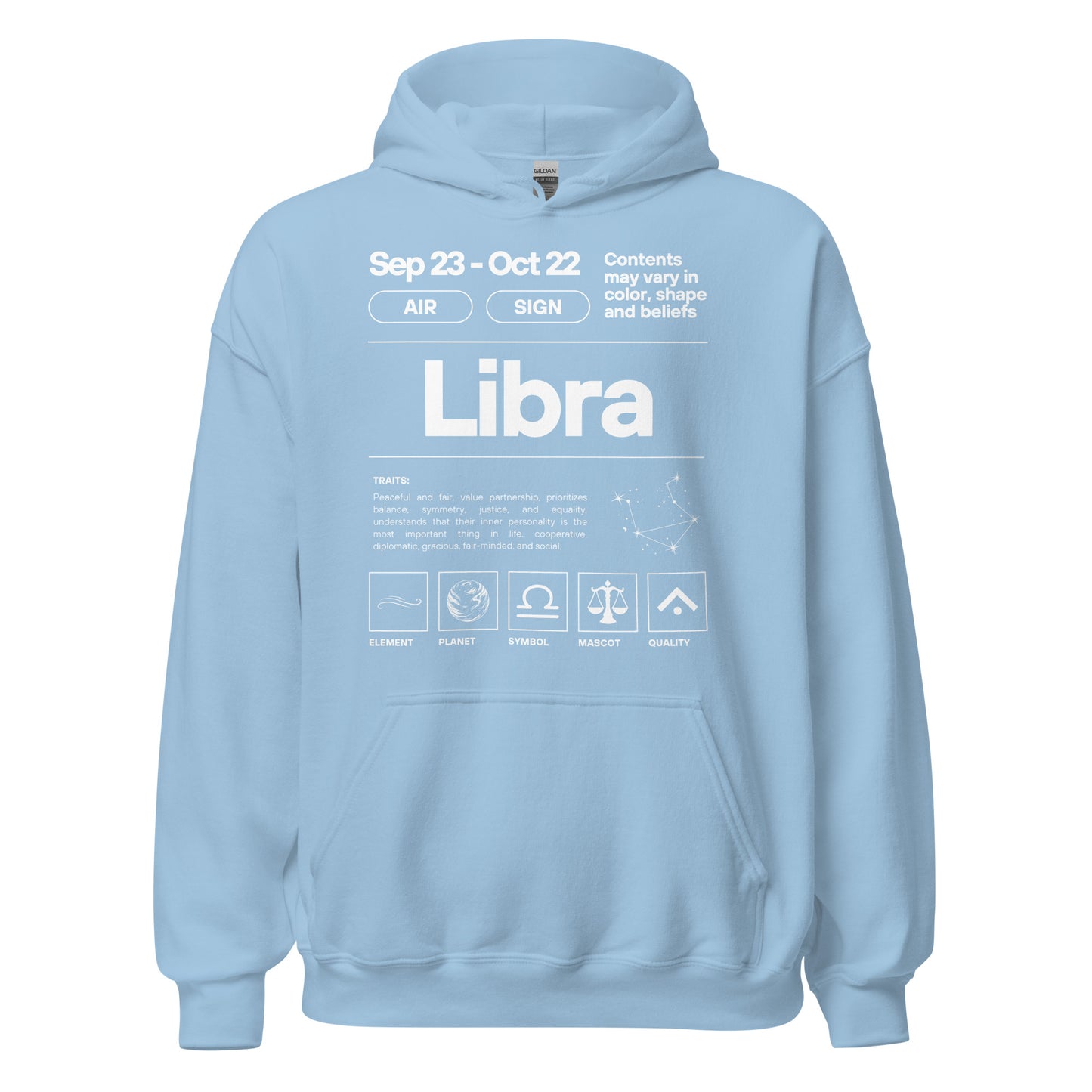 101 Libra Hoodie