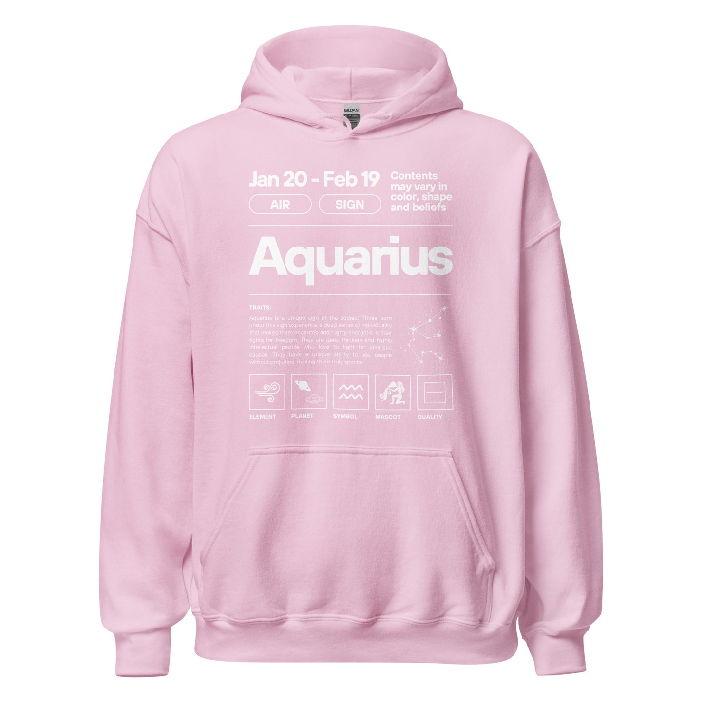 101 Aquarius Hoodie