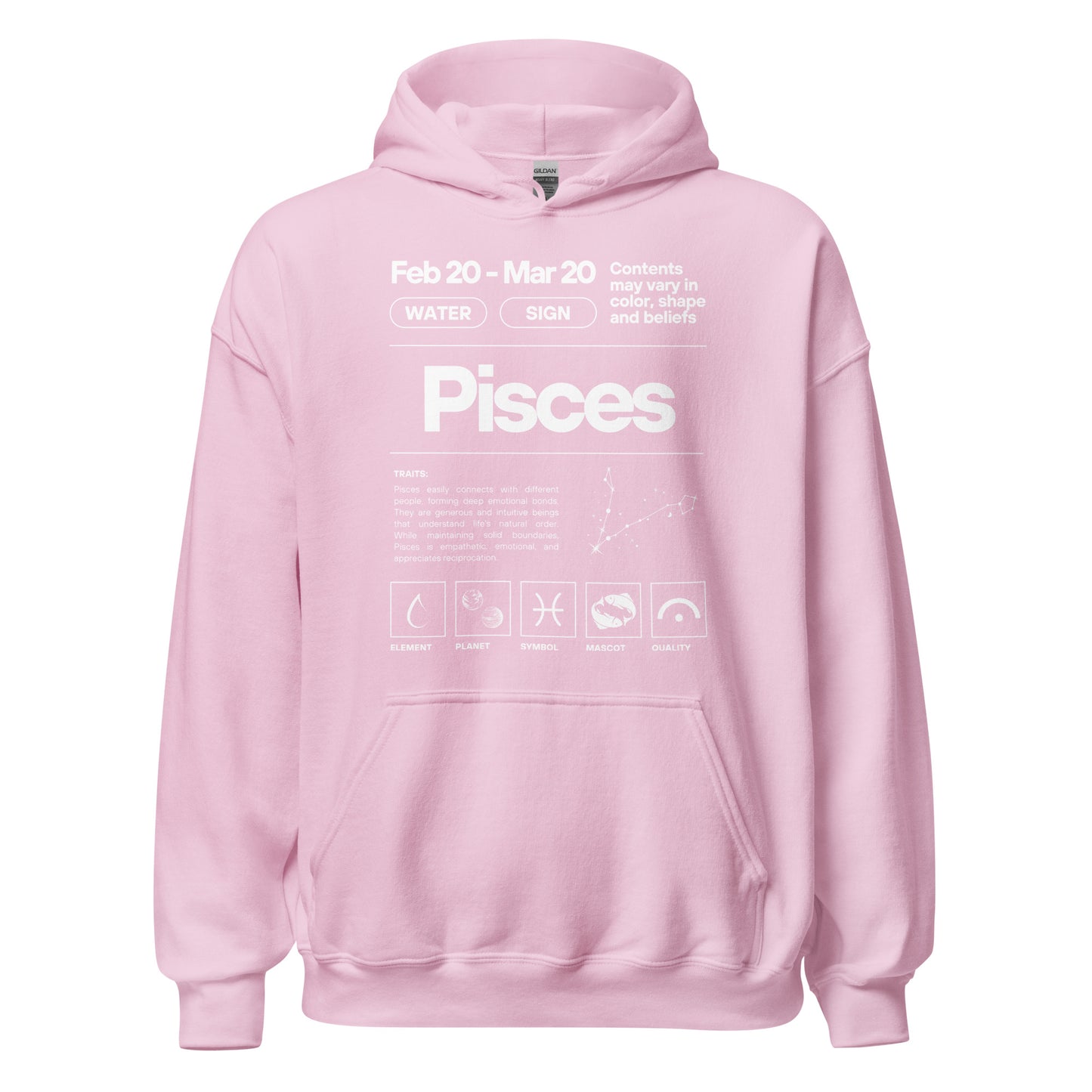 101 Pisces Hoodie