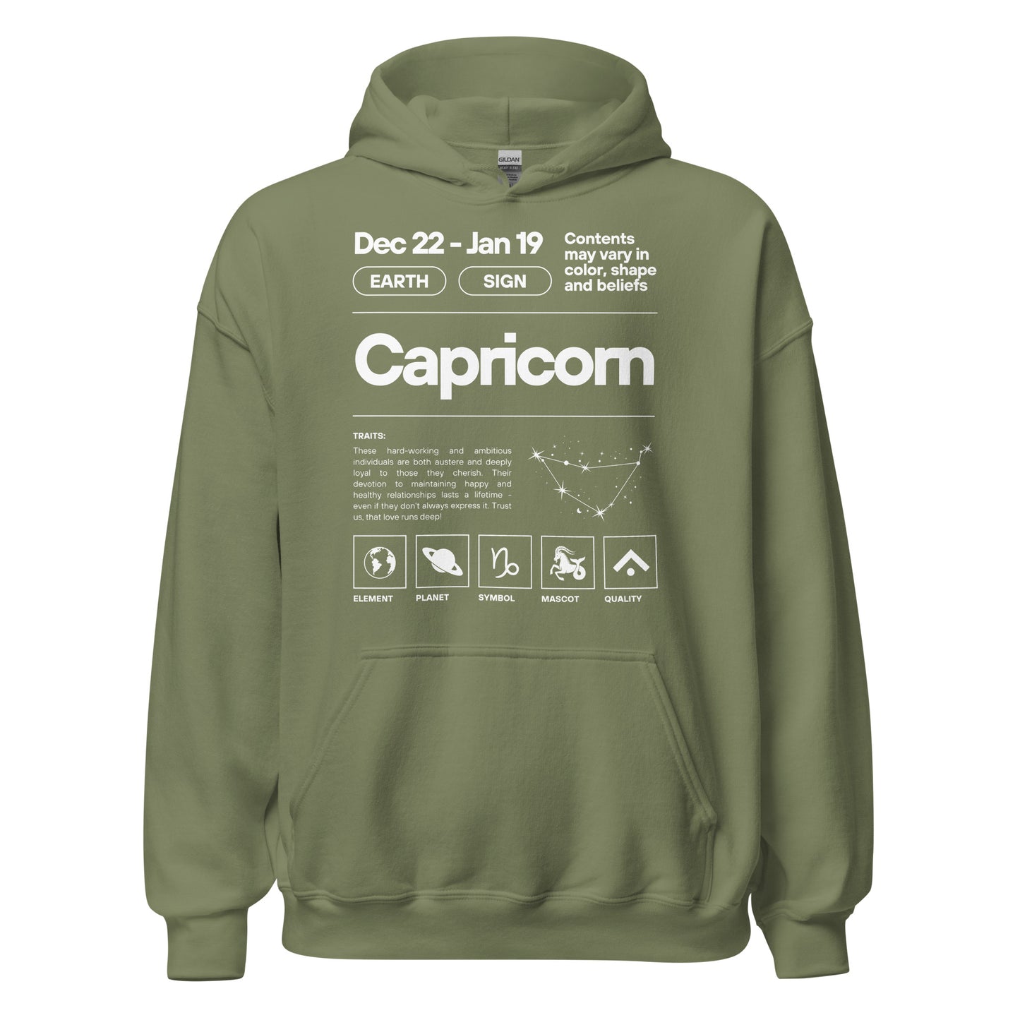 101 Capricorn Hoodie