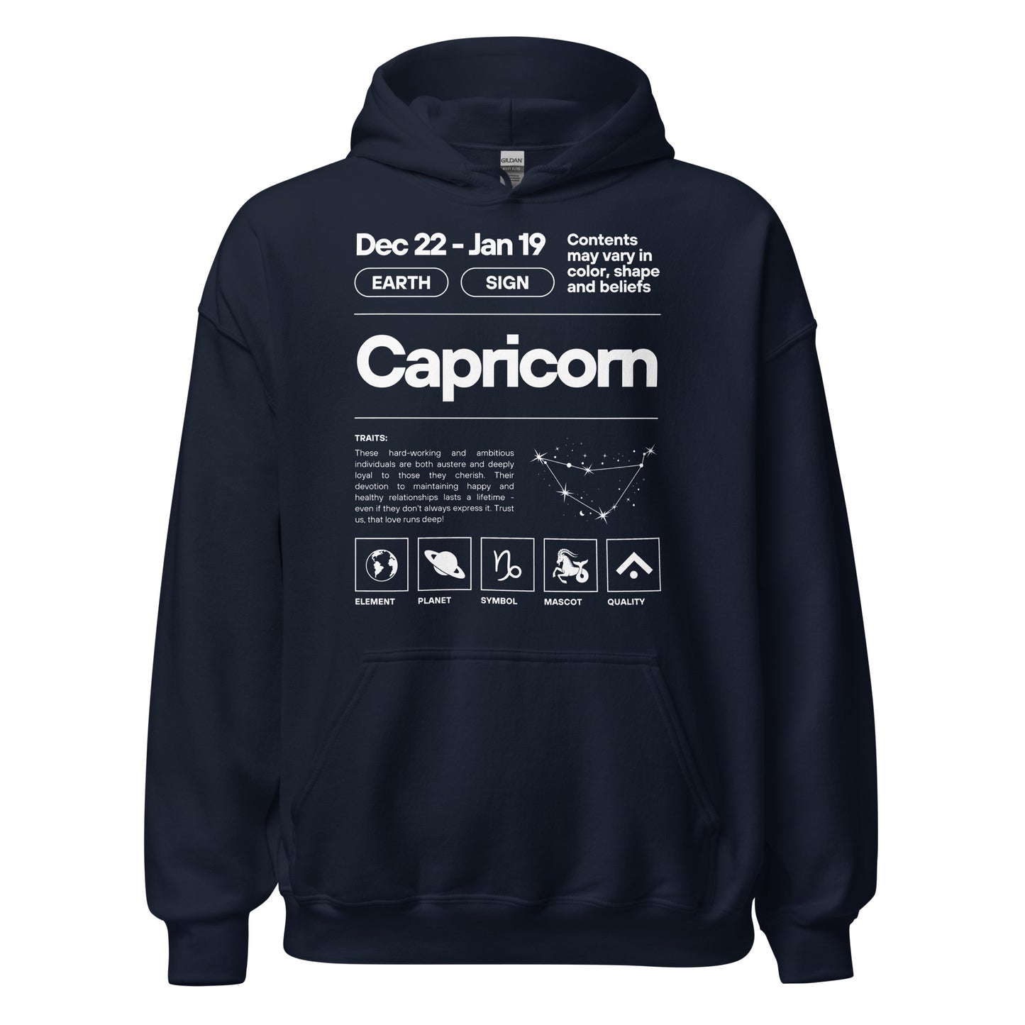 101 Capricorn Hoodie