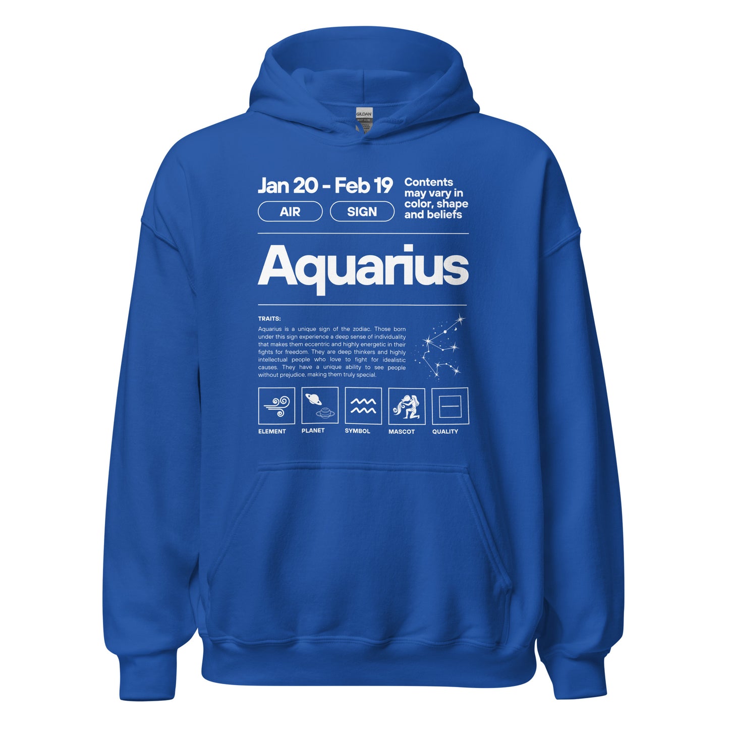 101 Aquarius Hoodie