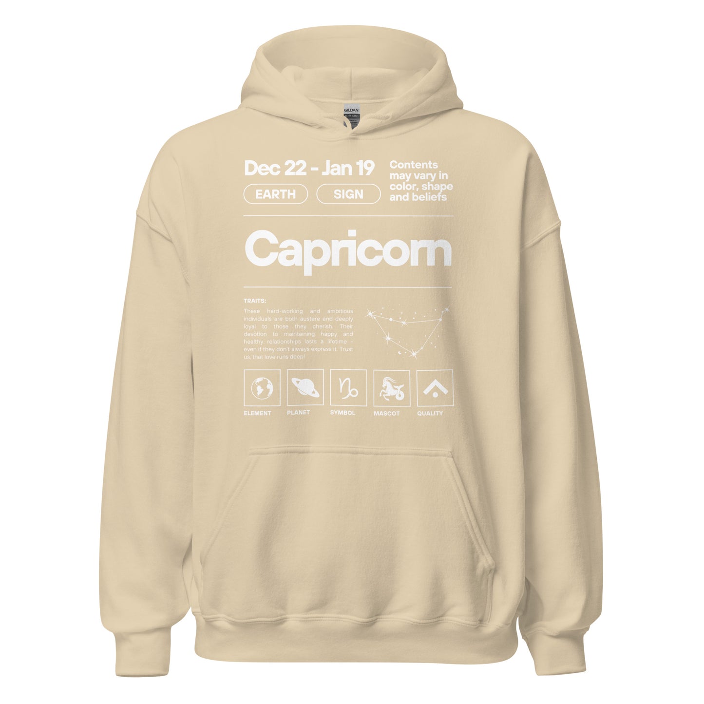 101 Capricorn Hoodie