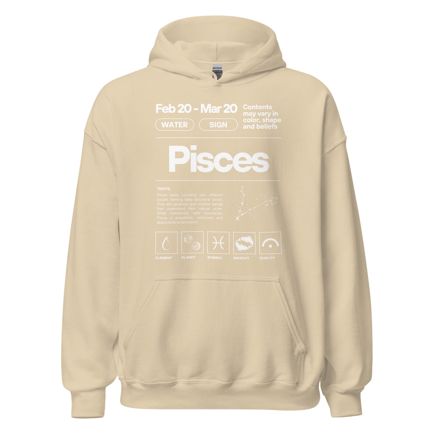 101 Pisces Hoodie