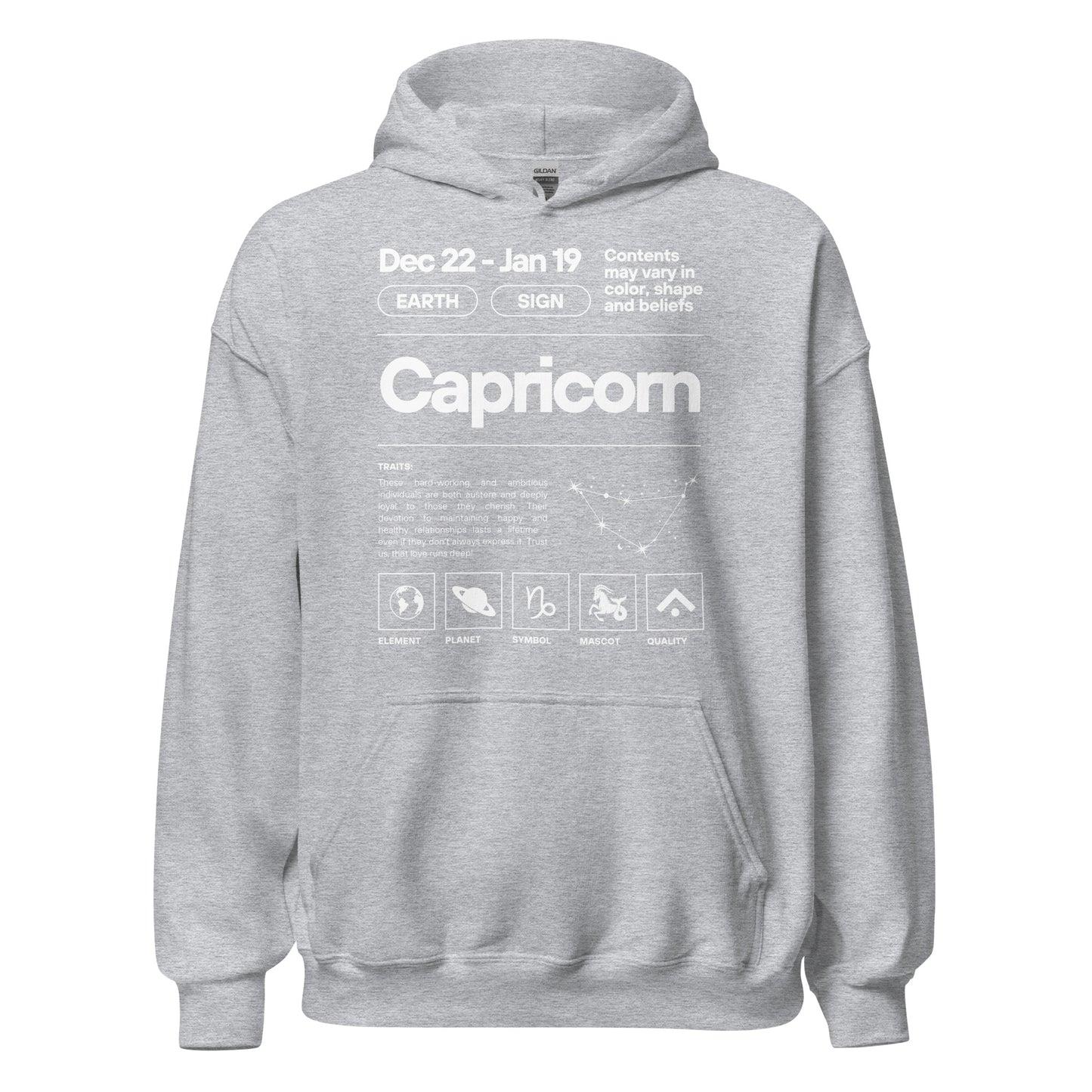 101 Capricorn Hoodie