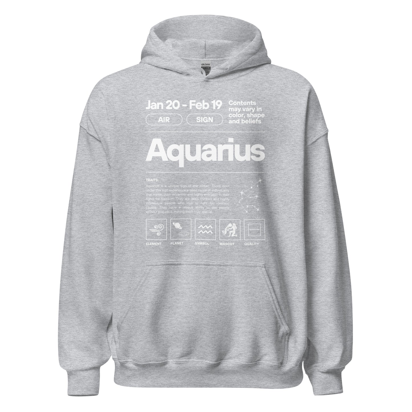 101 Aquarius Hoodie