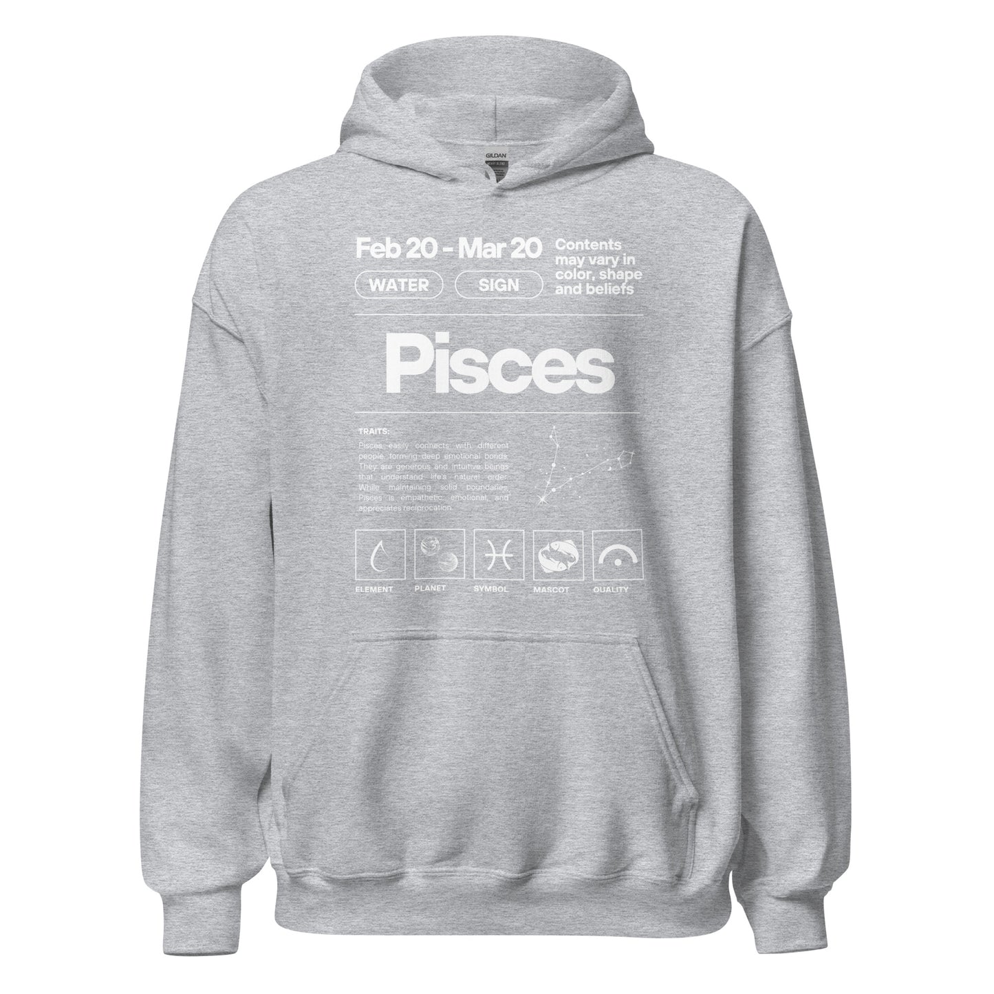 101 Pisces Hoodie