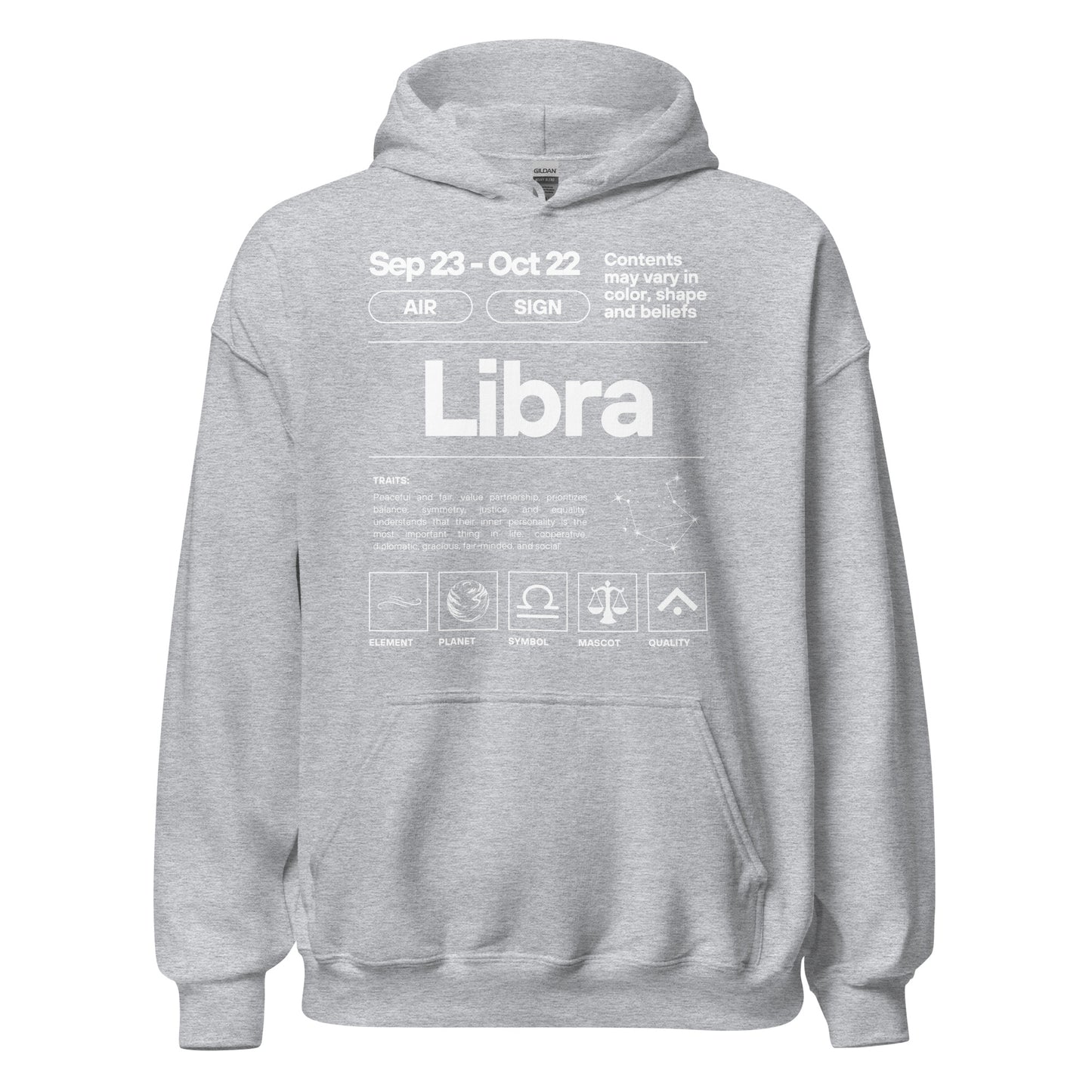 101 Libra Hoodie