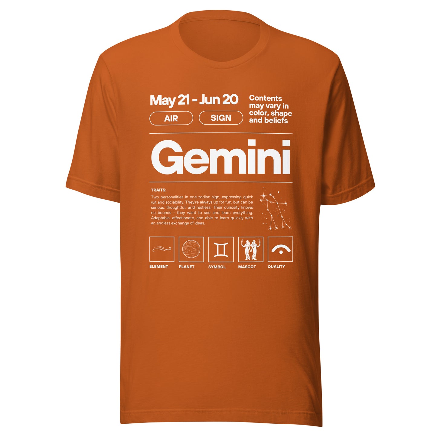 101 Gemini Shirt