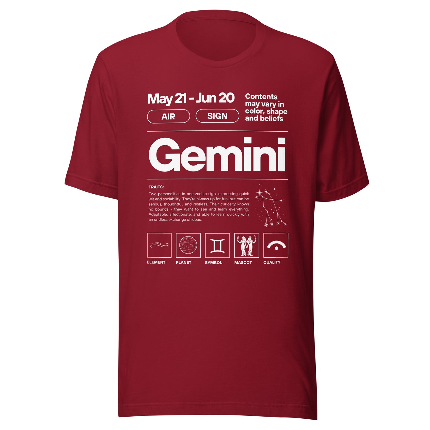 101 Gemini Shirt